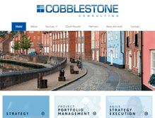 Tablet Screenshot of cobblestoneconsulting.com